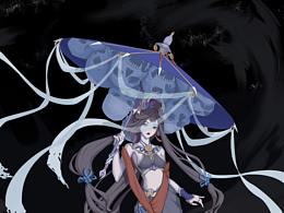 2020 游戲人物原畫偏過程圖+色稿