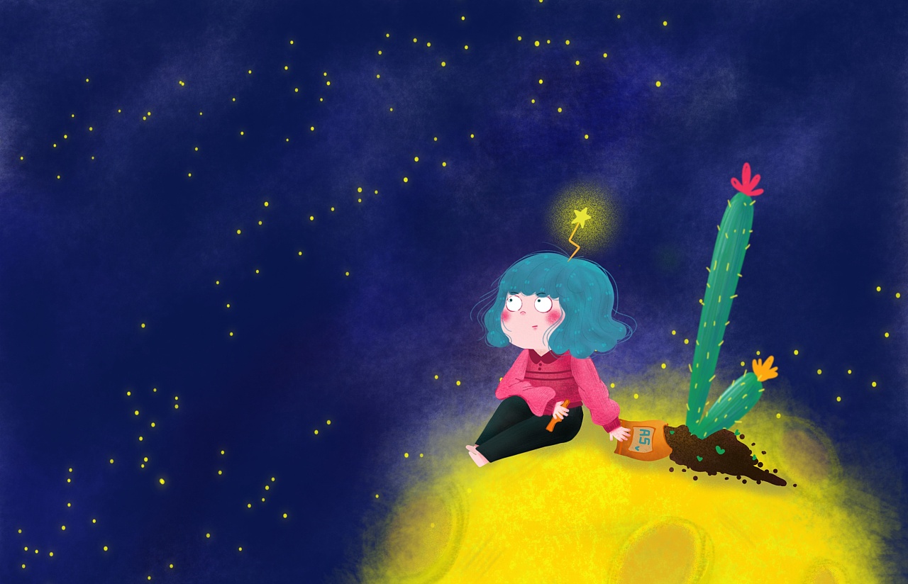孤独星球|插画|儿童插画|阿斯巴甜aspatame - 原创作品 - 站酷 (zcool