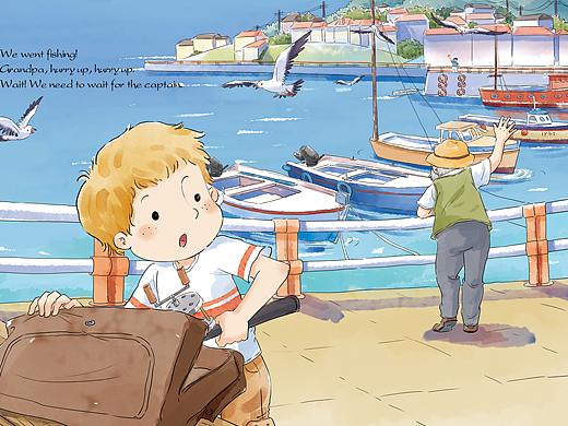 《Fishing with Grandpa》（和爷爷去钓鱼）已出版商用