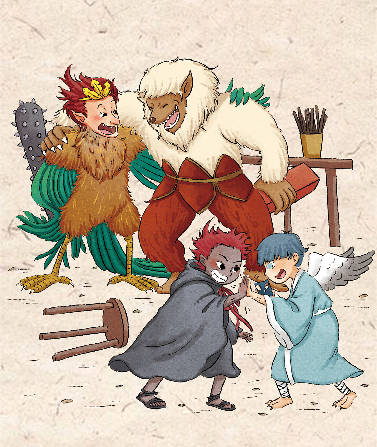 封面合集（图ZMjgxNTkxNDQw） - 儿童插画 - 站酷设计师陈楠MUtouNAN原创素材 - 站酷ZCOOL