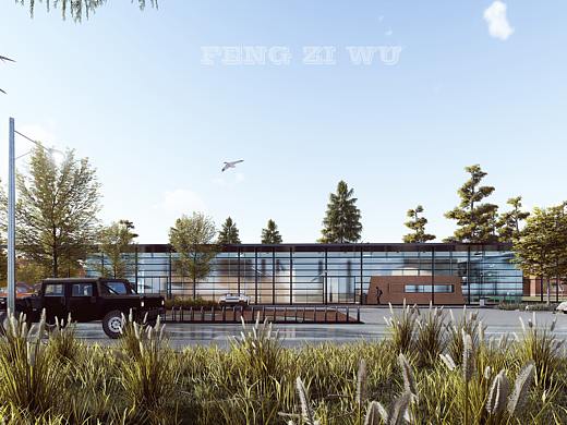 建筑效果图作品1