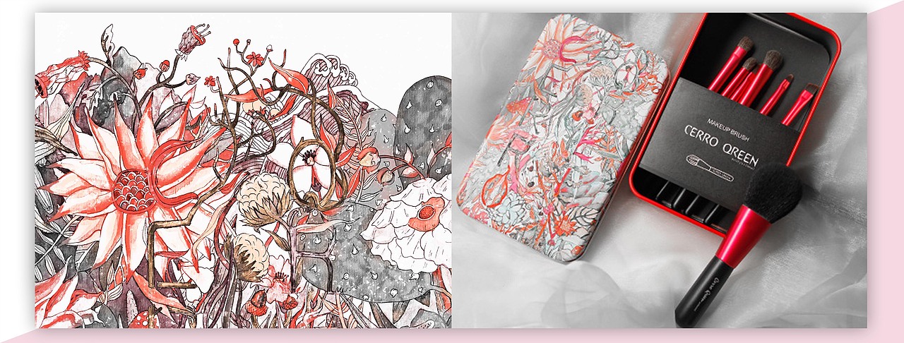 少女心（图ZOTIwNzI3MjA=） - 商业插画 - 站酷设计师BanBan半半原创素材 - 站酷ZCOOL