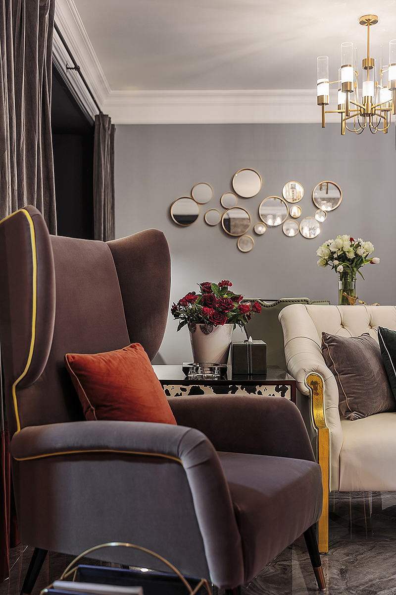 之境内建筑 | 四川内江180平深色装修的家你敢拥有不?