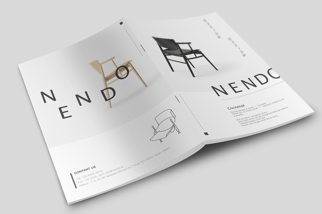 设计公司作品宣传册——Nendo（图ZMTI3NzYyODY4） - 书籍/画册 - 站酷设计师Penny_Nuomi原创素材 - 站酷ZCOOL