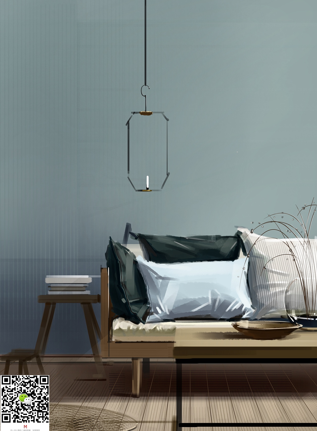 室内设计sketchbook手绘表现