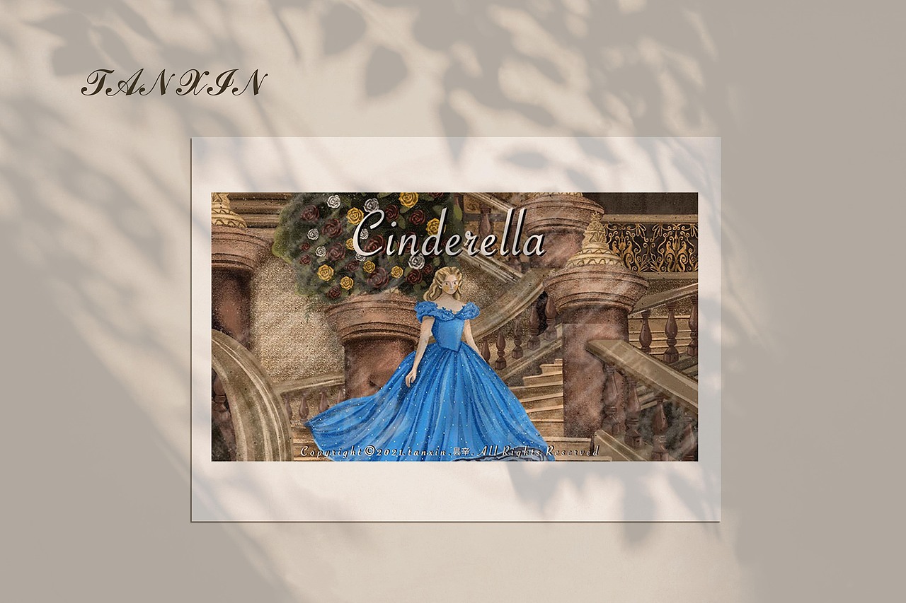 迪士尼电影转插画系列