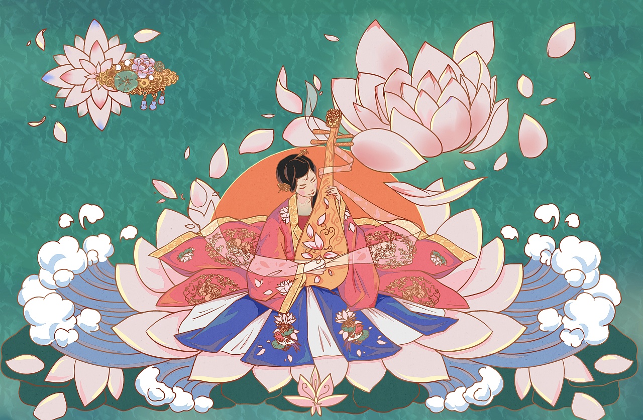 兰花指捻红尘似水,三尺红台万事入歌吹.