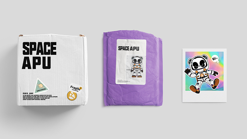 太空APU品牌IP设计（图ZMjc1NDM0MDc2） - IP形象 - 站酷设计师一万同学原创素材 - 站酷ZCOOL