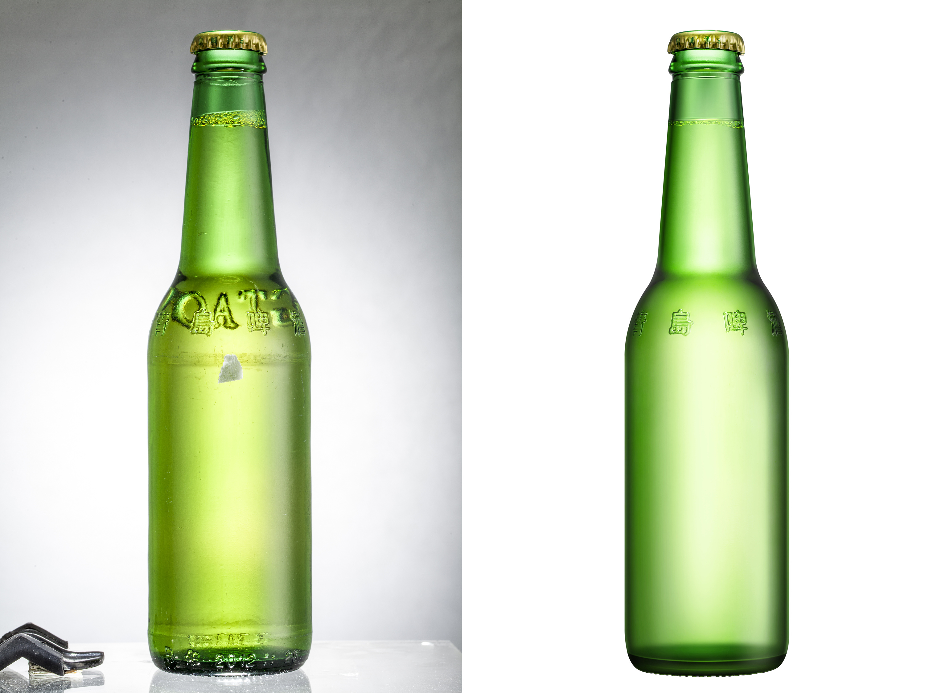 青岛啤酒修图练习