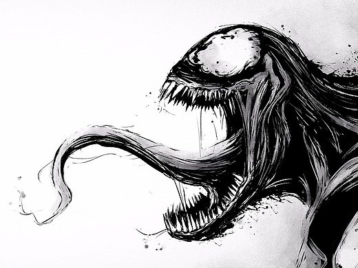 复仇者联盟3 手绘单人海报