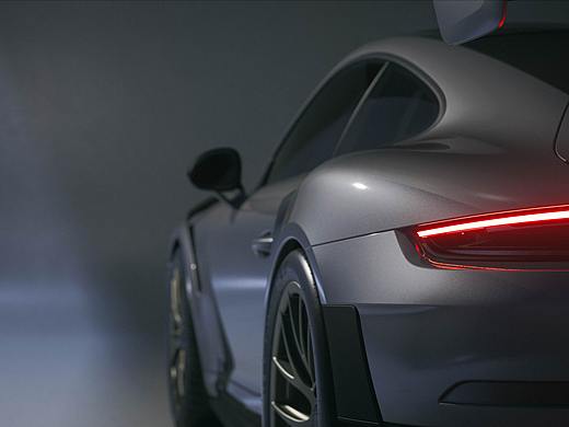 Porsche GT2 RS CGI Photography