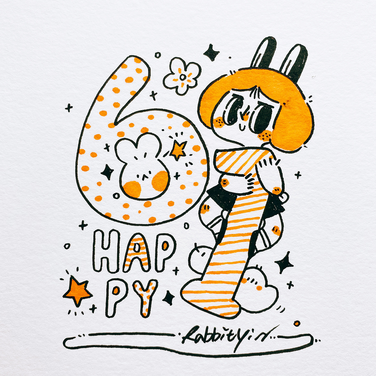 日常涂鸦2021年6月（图ZMjYxMDkyNzg0） - 创作习作 - 站酷设计师阿兔RabbitYin原创素材 - 站酷ZCOOL