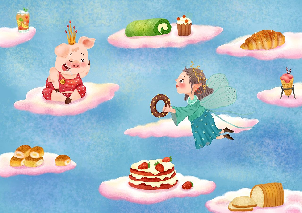 2022年下半年原创儿童插画总结