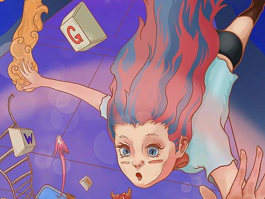 new game海报插画 商品设计
