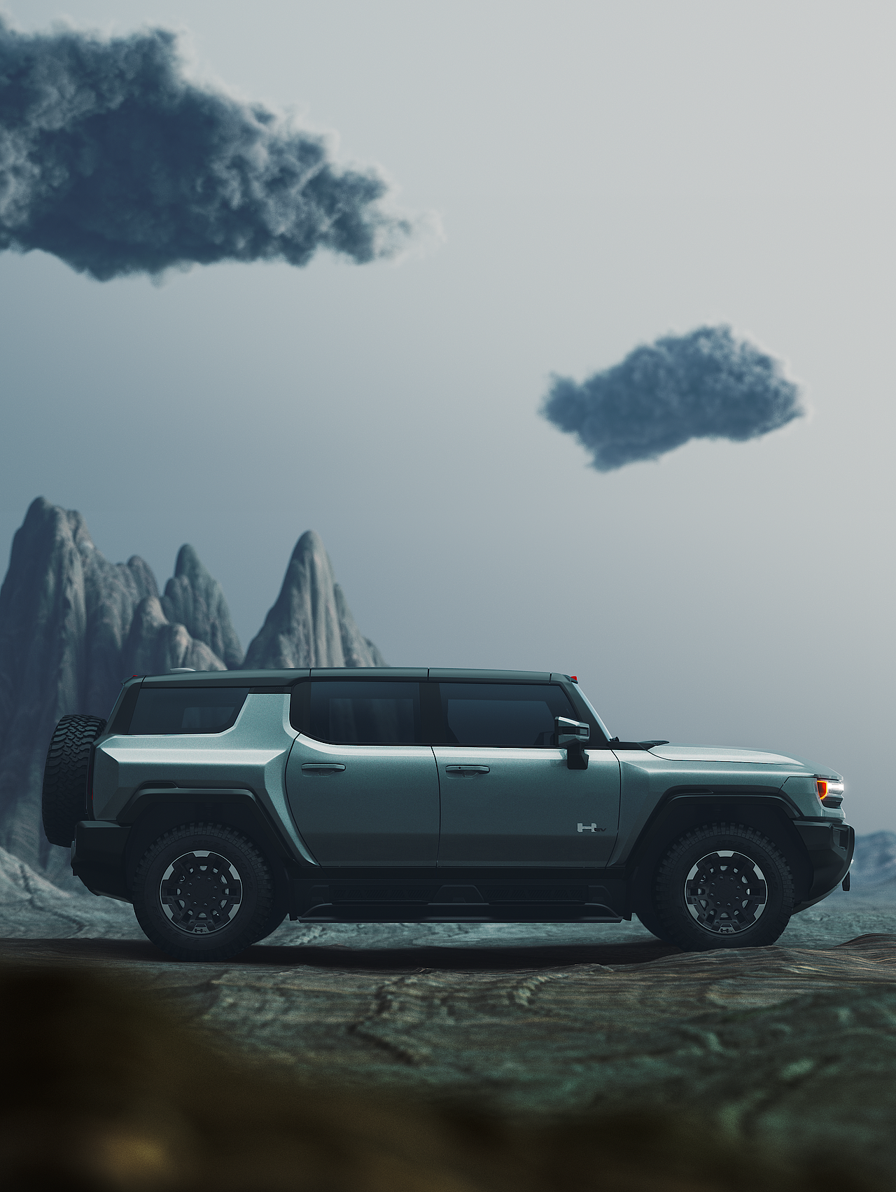 Hummer EV（图ZMzU0MzYyMjM2） - 产品 - 站酷设计师阿辉_原创素材 - 站酷ZCOOL