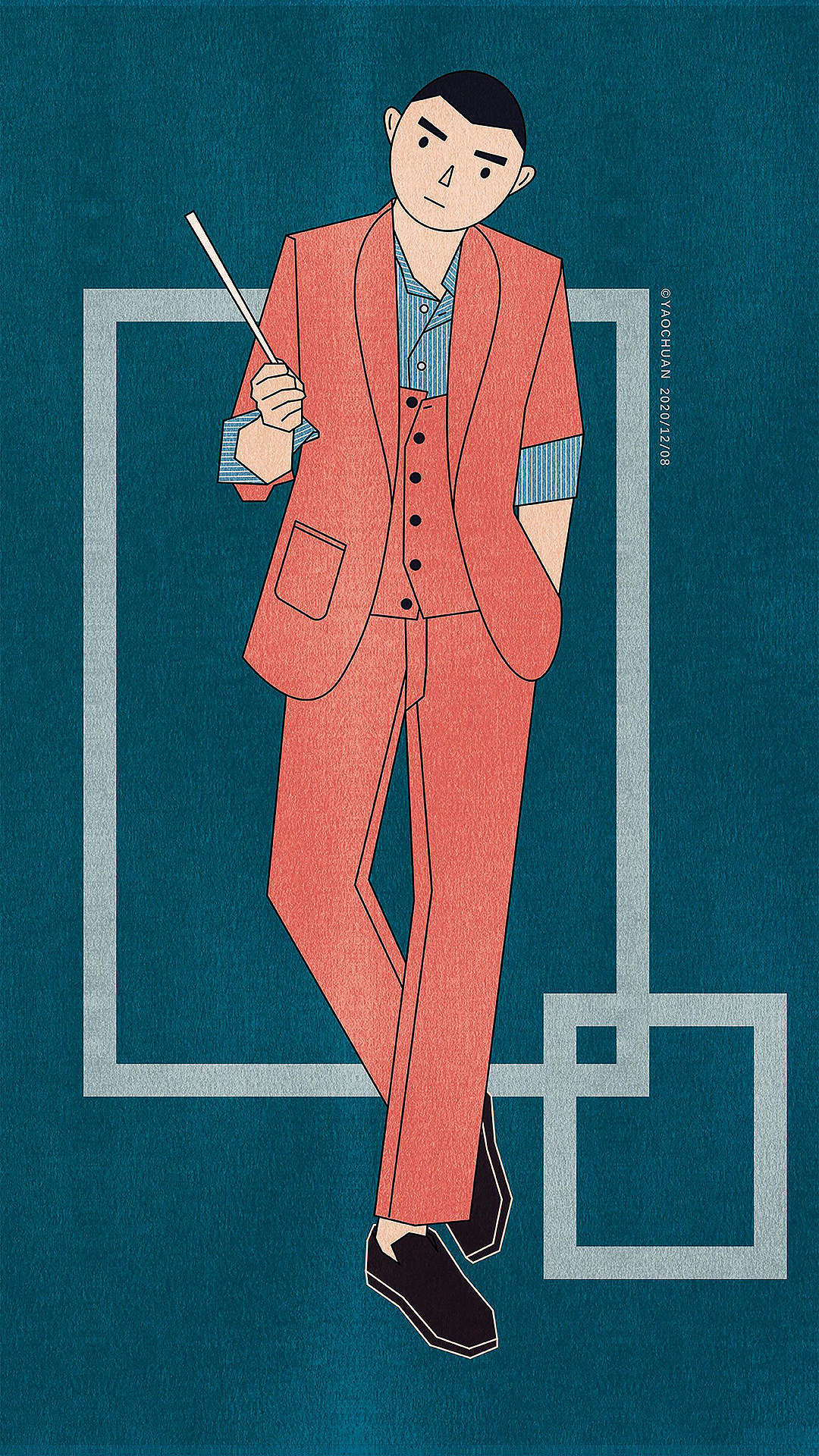 日常练习 | 人物插画