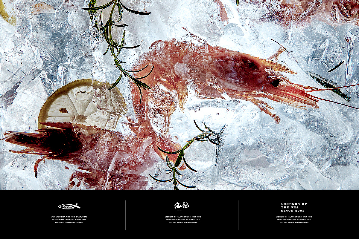 海仙派视觉-那些破冰而出的海鲜