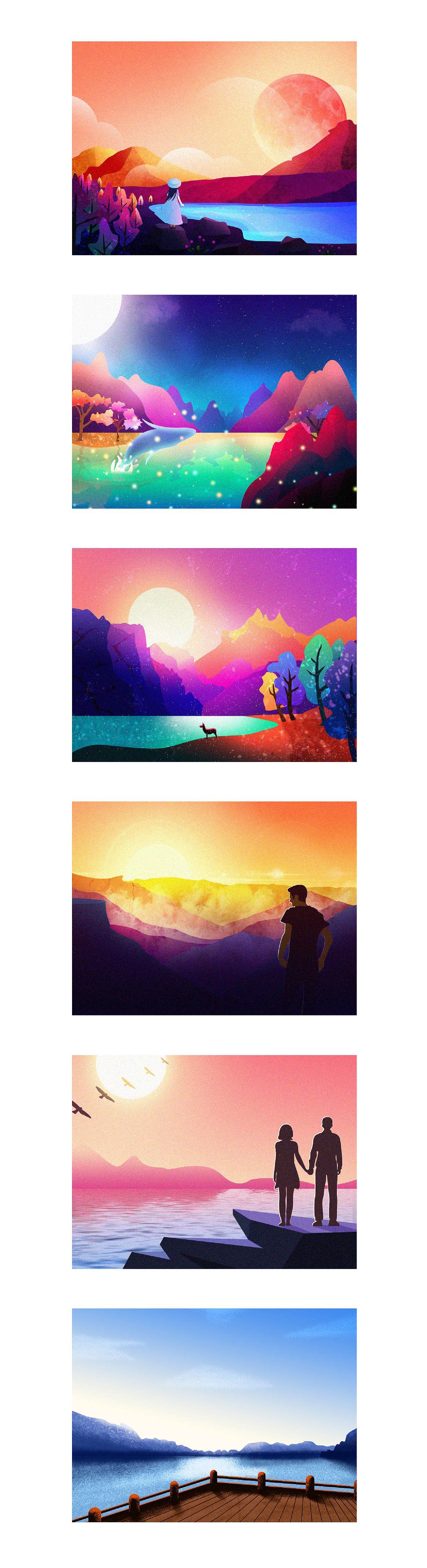 浪漫旋女-百图记插画合集1（图ZMTI1NTIyMzg0） - 创作习作 - 站酷设计师浪漫旋女原创素材 - 站酷ZCOOL