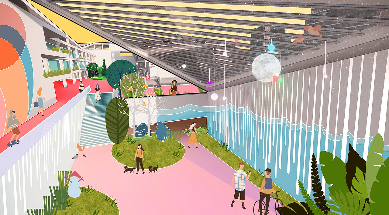 建筑拼贴画（图ZMzIwMDYyMzU2） - 艺术插画 - 站酷设计师zlreli原创素材 - 站酷ZCOOL