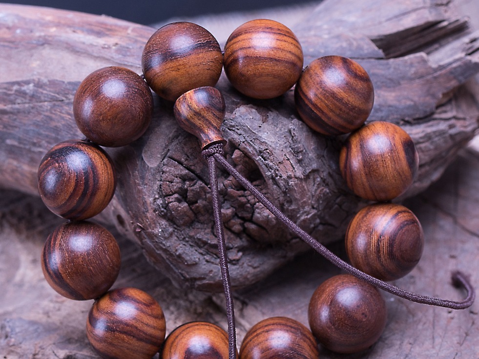 美国沙漠铁木手串念珠佛珠产品摄影