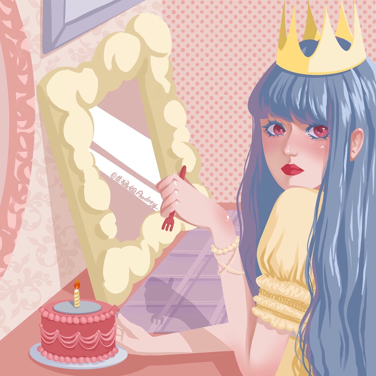 8月|procreate人像练习