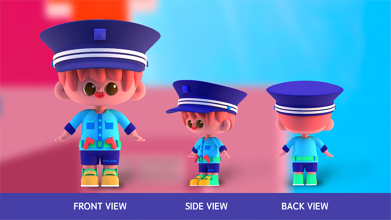 C4D IP建模打卡—— Leo Lee‘s Costumes（图ZMjcyNjA0NTky） - 人物/生物 - 站酷设计师木乃伊0974原创素材 - 站酷ZCOOL