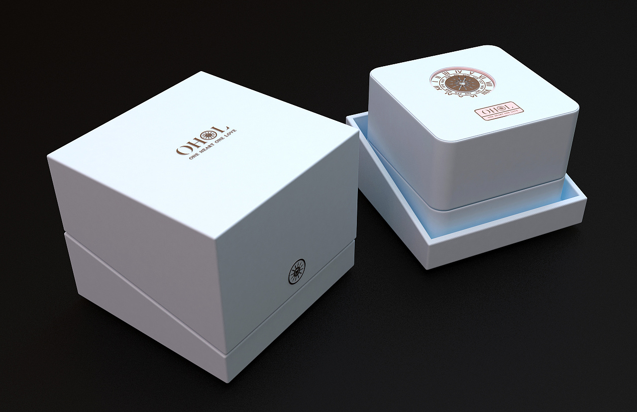 周六福珠宝首饰盒