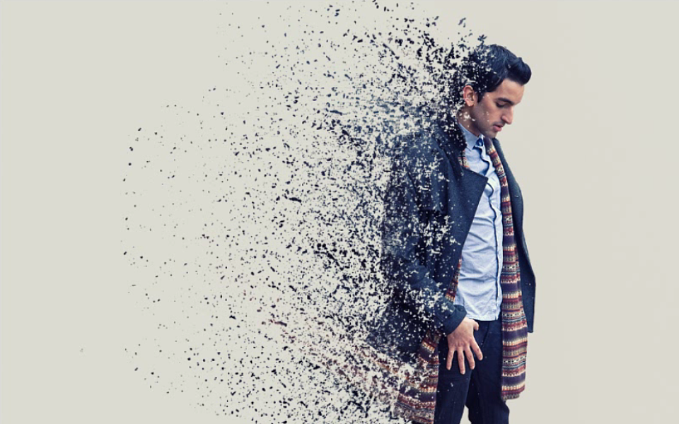 ps特效制作ps人物破碎效果ps创意破碎海报制作技巧