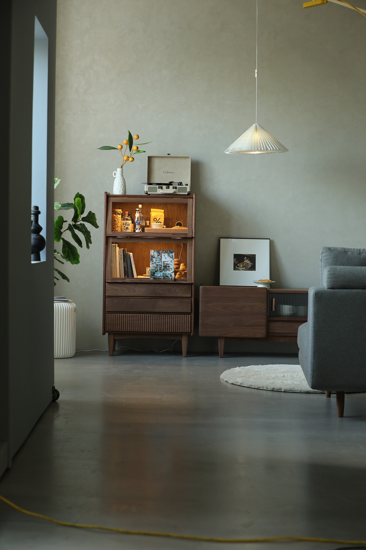 朴愫木作系列-日落边柜 在光影里定格美好