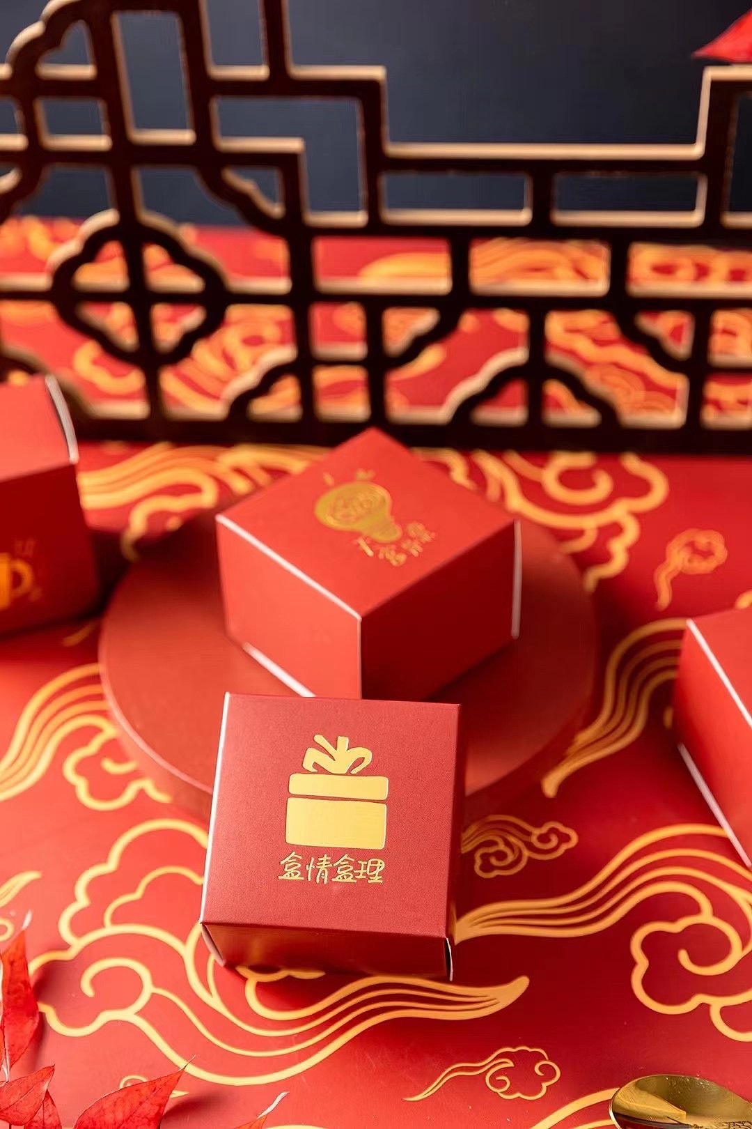 原创:手绘黑糖姜茶礼盒包装设计