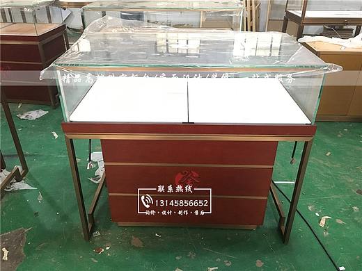 海南舍得坊展柜制作|玉石展柜|烤漆珠宝展示柜