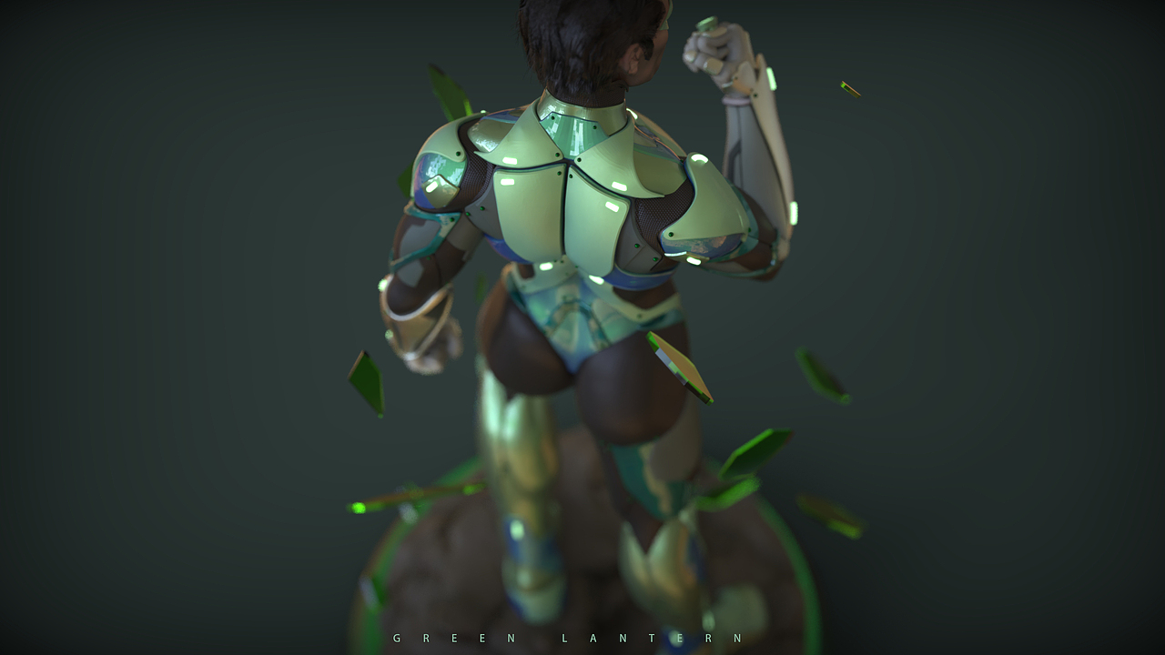 正義聯(lián)盟：綠燈俠（圖ZMjU1OTYwNTAw） - 玩具 - 站酷設計師季初DEMON原創(chuàng)素材 - 站酷ZCOOL