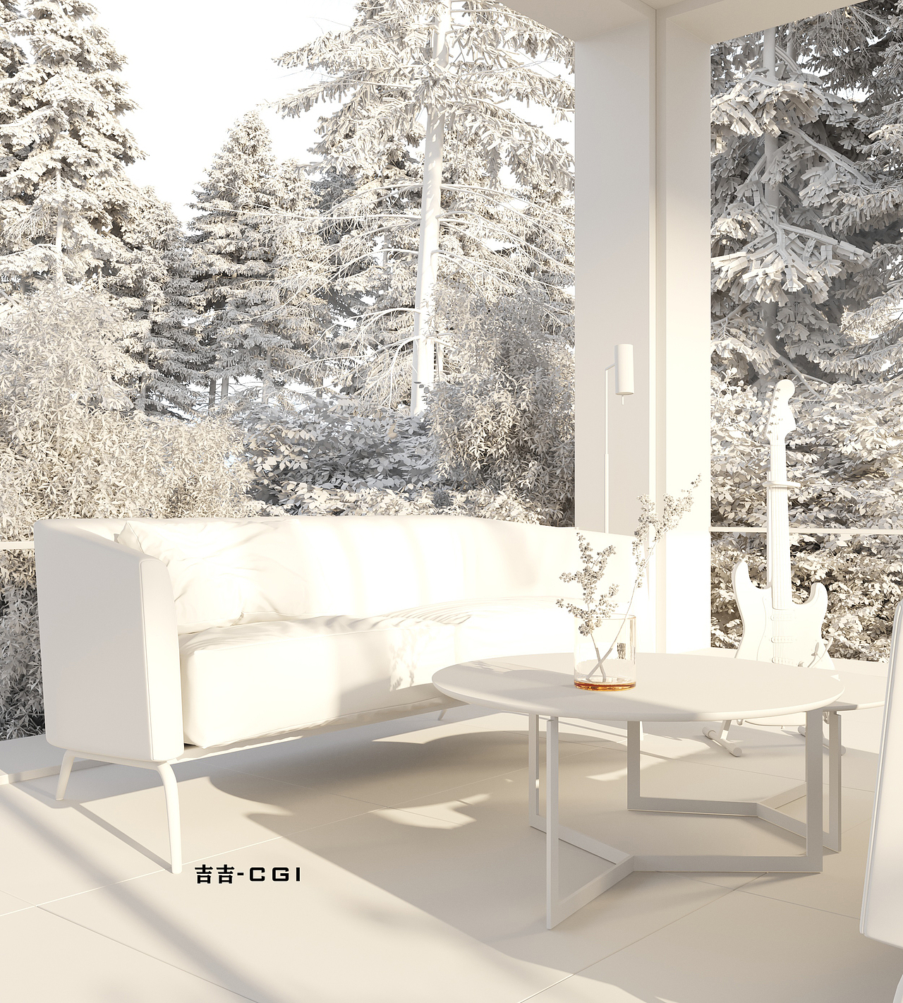 最近室内外作品，望大家在评论区多提宝贵意见和点赞（图ZMjQwNjc5Nzcy） - 家装设计 - 站酷设计师吉吉CGI原创素材 - 站酷ZCOOL