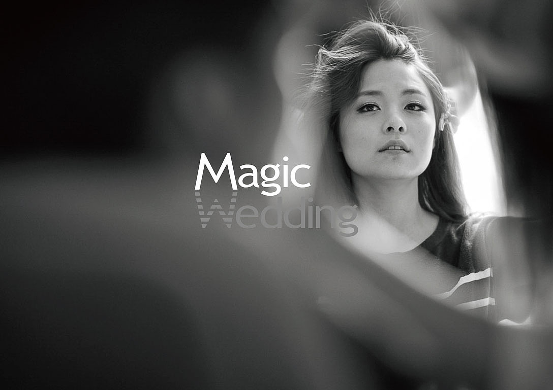 Magic wedding婚礼摄影品牌logo、vi
