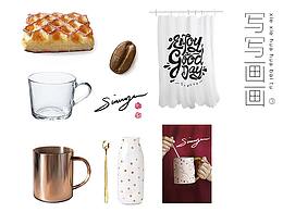 一组清新生活小写实插画 - 写写画画-百图③