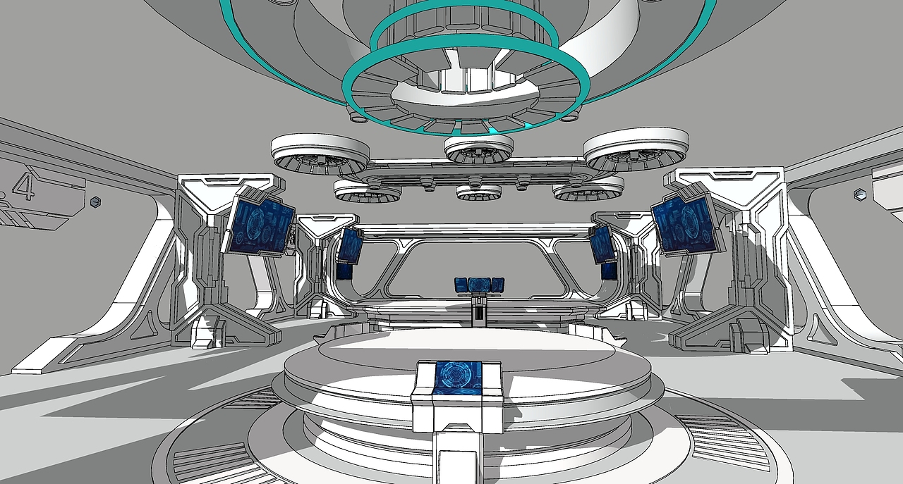 虚拟科技展厅概念设计|空间|展陈设计|dshang3302_原创作品-站酷zcool