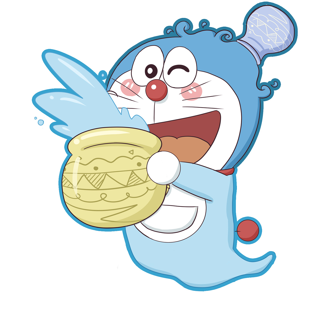 原创哆啦a梦12星座头像系列