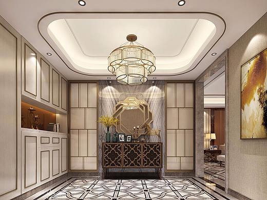 現(xiàn)代港式 輕奢風(fēng)格（個人主頁-ZMjgxNjA2NDg=） - 家裝設(shè)計 - 站酷設(shè)計師Peach_Design原創(chuàng)素材 - 站酷ZCOOL