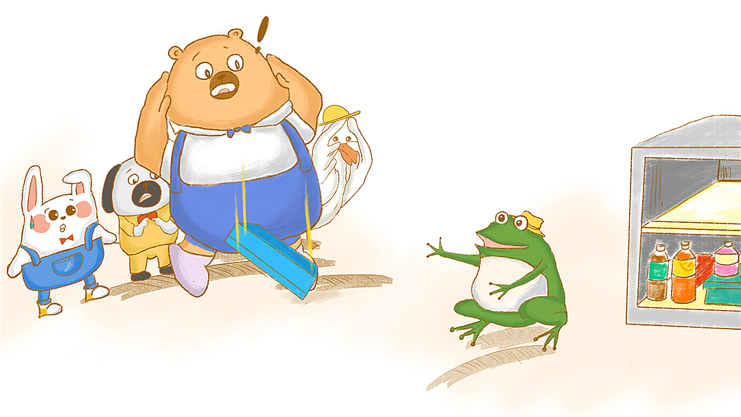 《欢迎来我家》（图ZMTU0NzgyMzUy） - 儿童插画 - 站酷设计师卓小昕sweetheart原创素材 - 站酷ZCOOL