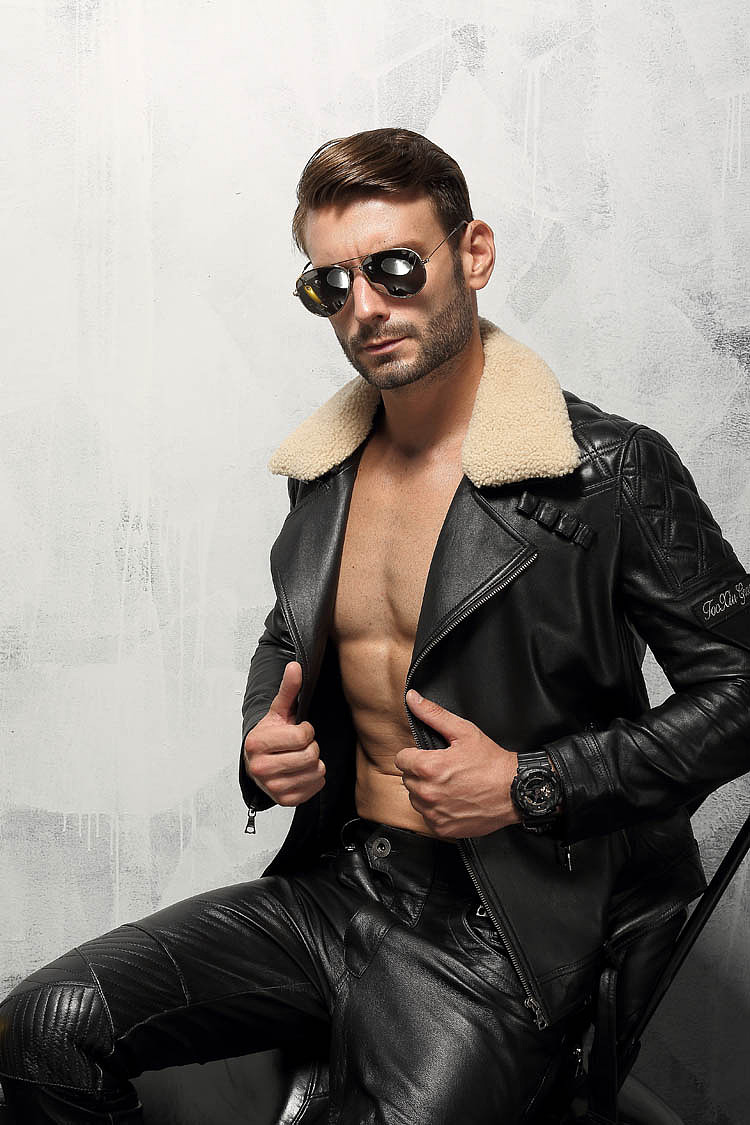 男装飞行服夹克 TOOXIU 图休