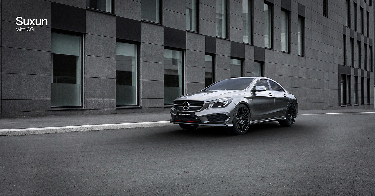 从三月至十月的汽车渲染练习