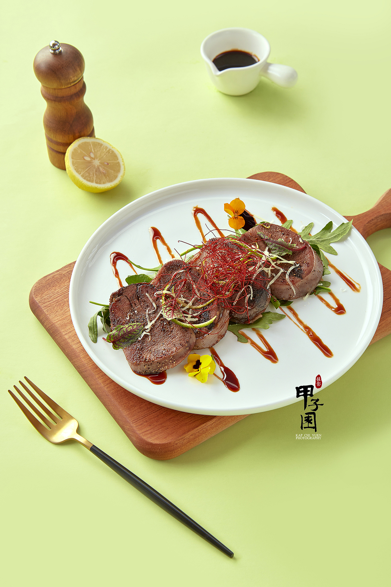 木木夕里 西餐拍摄