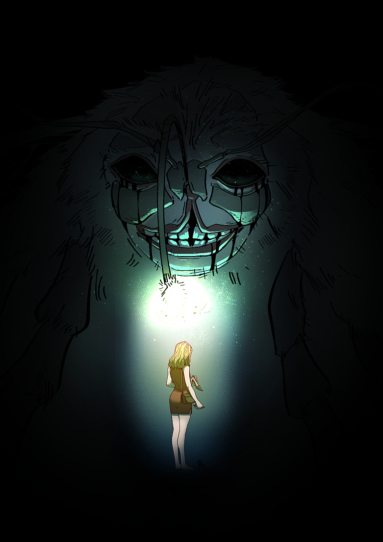 短篇漫画《飞蛾》