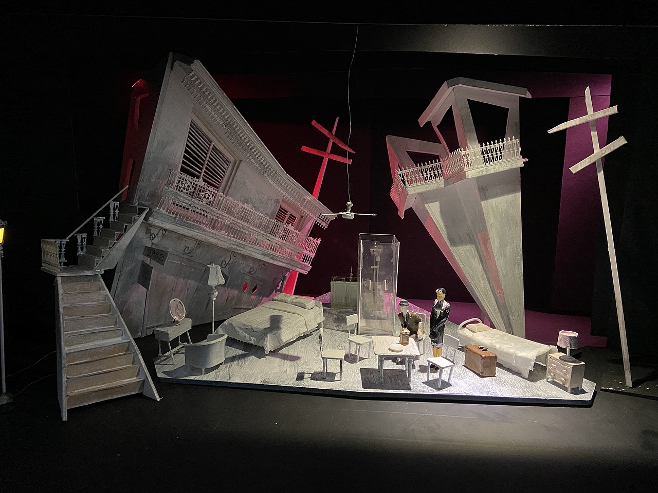 中央戏剧学院 舞台美术设计模型制作_阿扣学长-站酷zcool