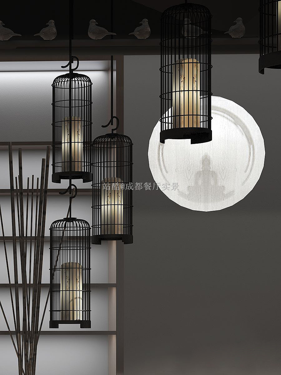 成都素食餐厅装修_悠然禅意素食餐厅设计赏析（图ZMTM1NzYzNzY4） - 家装设计 - 站酷设计师成都餐厅装修实景原创素材 - 站酷ZCOOL