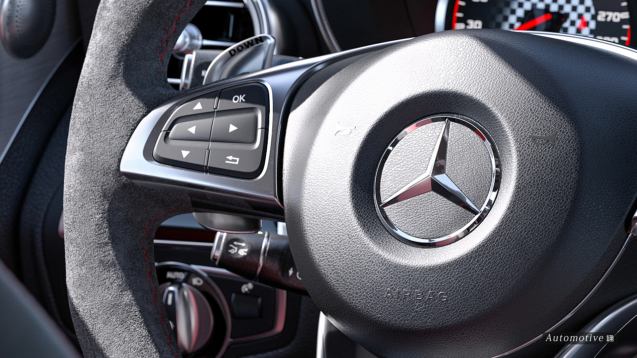 CGI -Benz C63s Coupe Interior（图ZMTIxMjIxODI4） - 机械/交通 - 站酷设计师bababread原创素材 - 站酷ZCOOL
