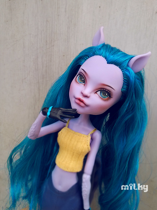 2015 Monster High 怪物高中娃娃 妆图（图ZMzg5MDc3NjQ=） - 工艺品设计 - 站酷设计师米可mk原创素材 - 站酷ZCOOL