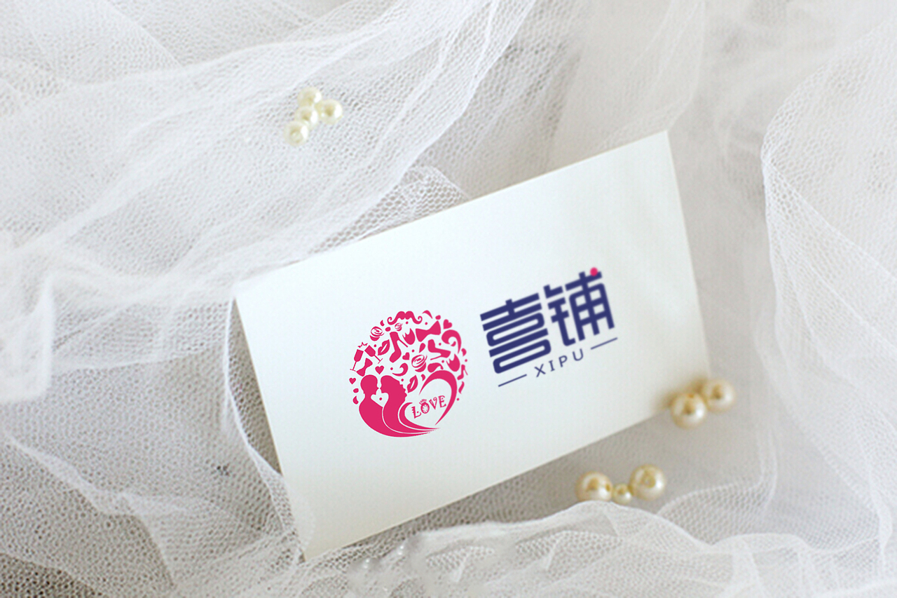 婚庆logo 喜铺（图ZNDMxODk3Mjg=） - Logo - 站酷设计师吴巍design原创素材 - 站酷ZCOOL
