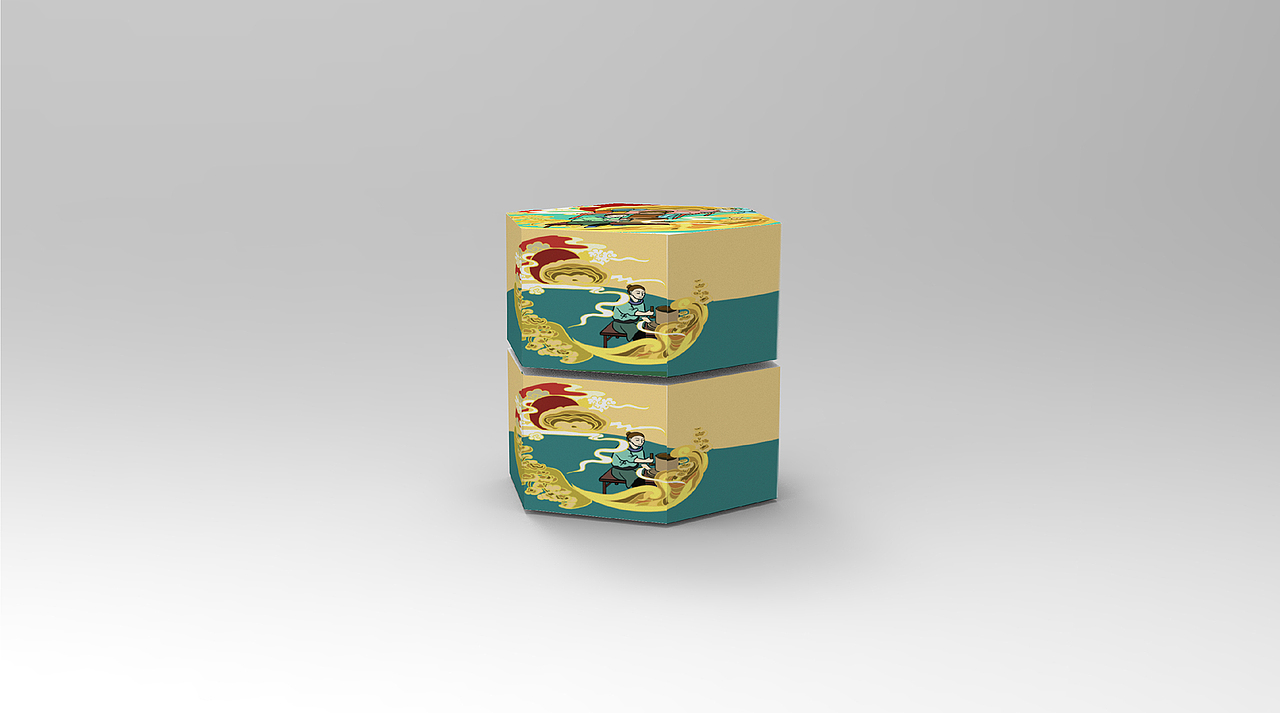 【唐朝的礼物】文创茶叶盒LOGO及包装设计（图ZMTY4MDIyNjQw） - 品牌 - 站酷设计师马二克四原创素材 - 站酷ZCOOL