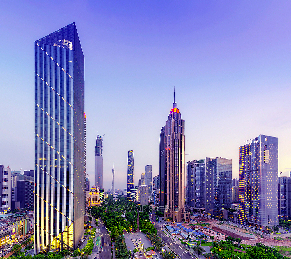 建筑摄影广州利通广场